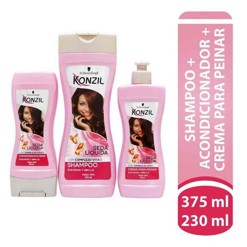 compra en nuestra tienda online: Shampoo+Crema Peinar+Acondicionador Konzil